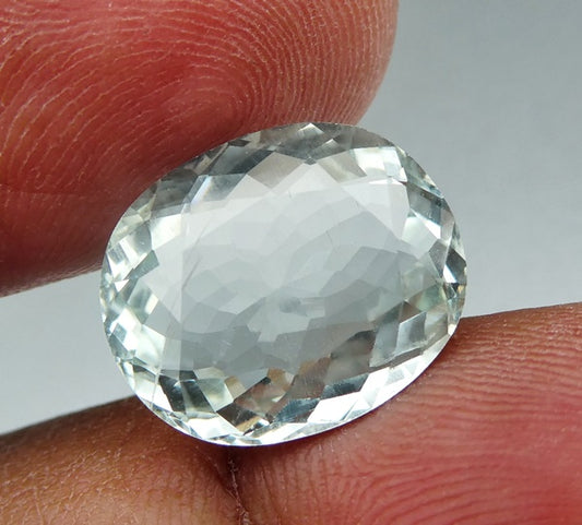7.89CT UNTREATED DAZZLING HUGE OVAL CUT 100% NATURAL AQUA BLUE AQUAMARINE