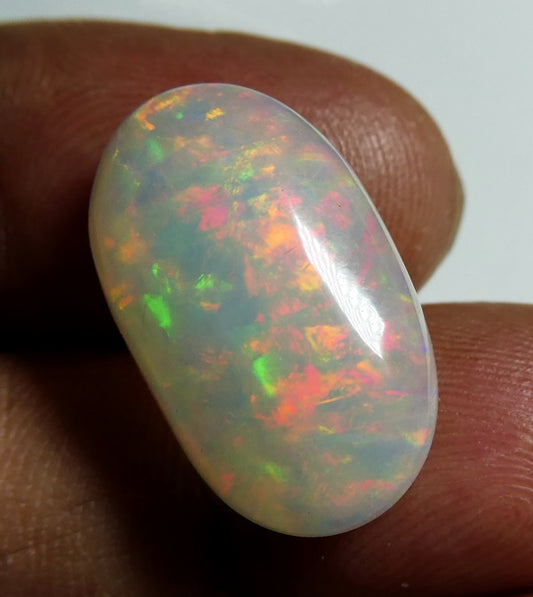 9.67CT UNHEATED RAINBOW FLASH 100% NATURAL COOBER PEDY AUSTRALIA CRYSTAL OPAL