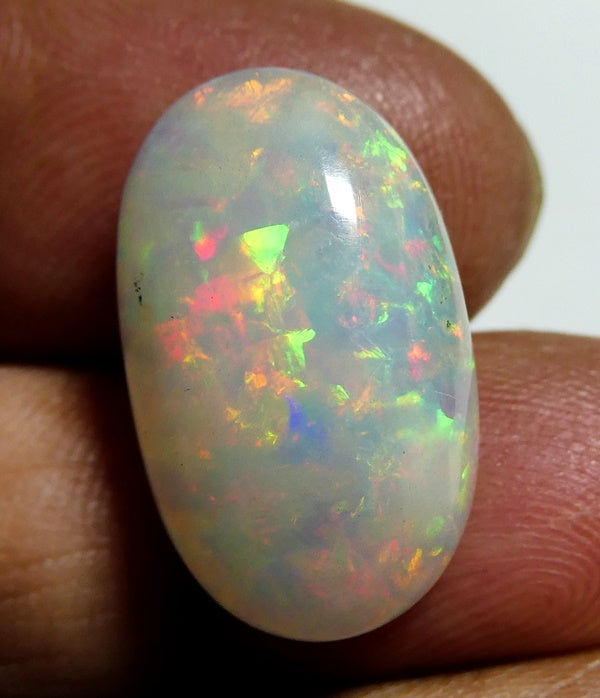9.67CT UNHEATED RAINBOW FLASH 100% NATURAL COOBER PEDY AUSTRALIA CRYSTAL OPAL