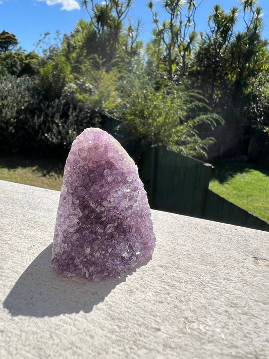 AMETHYST CLUSTER CATHEDRAL 110G