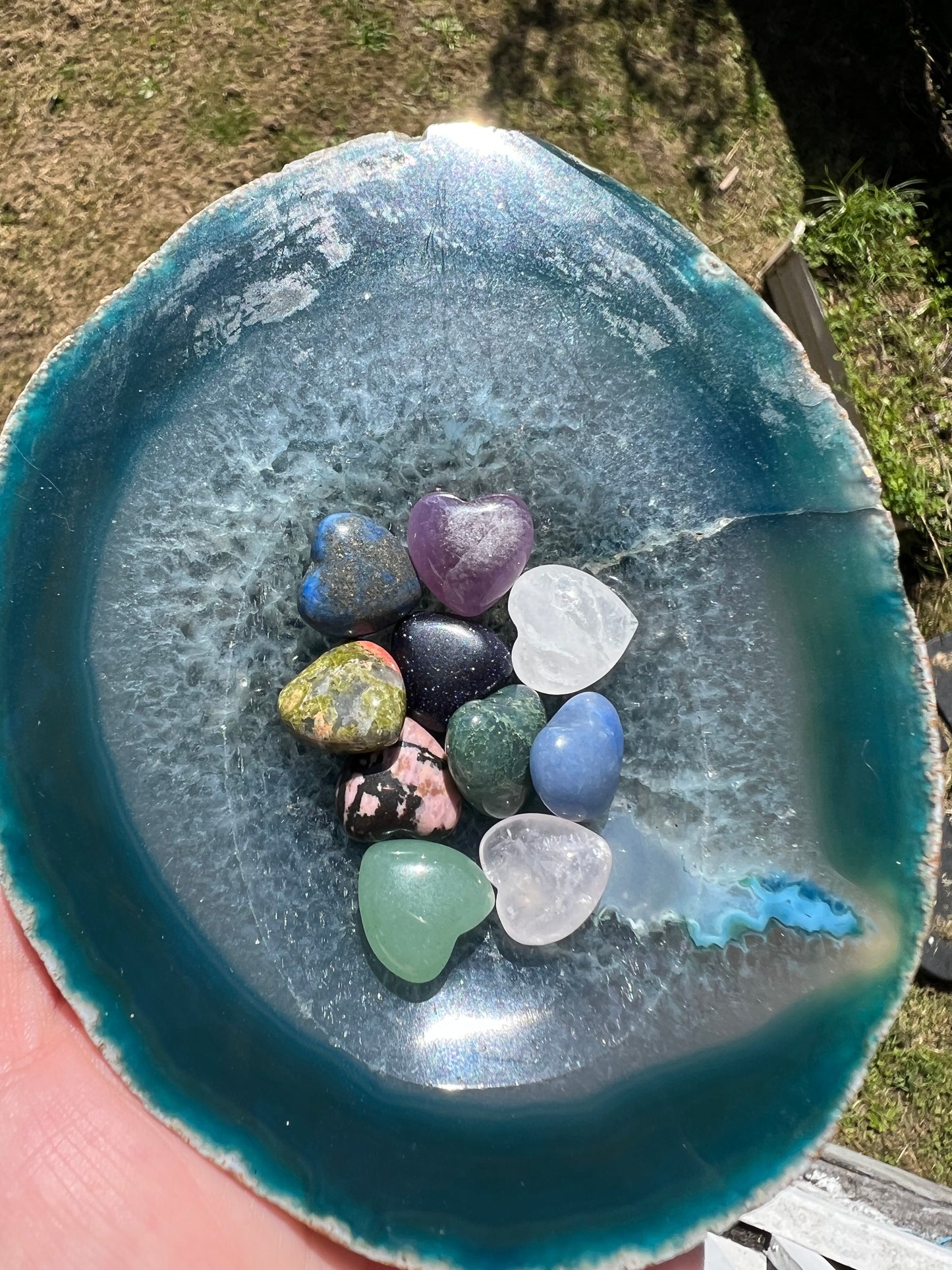 MIXED LOT NATURAL MINI HEARTS