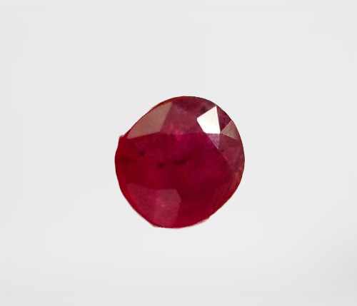 1.37CT GORGEOUS NATURAL BLOOD RED OVAL RUBY