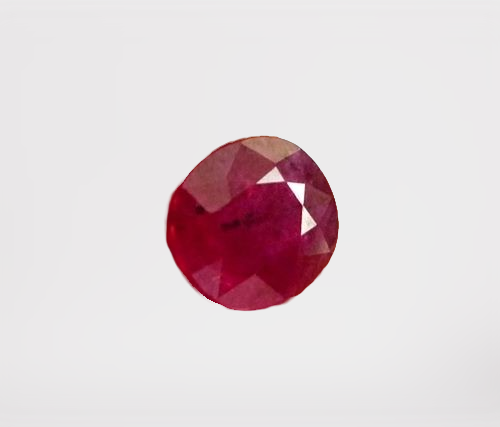 1.37CT GORGEOUS NATURAL BLOOD RED OVAL RUBY