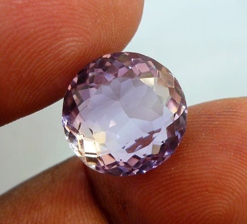 12.23CT NATURAL PURPLE GOLDEN YELLOW AMETRINE