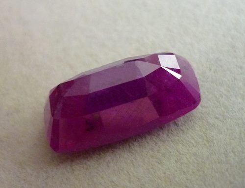 14.25CT UNHEATED NATURAL BLOOD RED RUBY