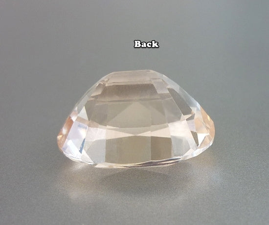 17.98CT 認定済み未処理ルーペ クリーンな巨大な 100% 天然モルガナイト
