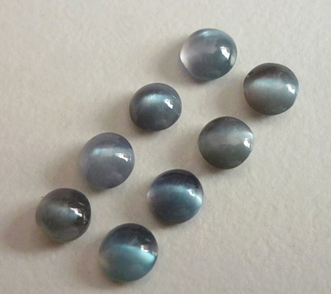1.75CT 希少な絶妙な 100% 天然カラーチェンジ ラウンド アレキサンドライト ロット