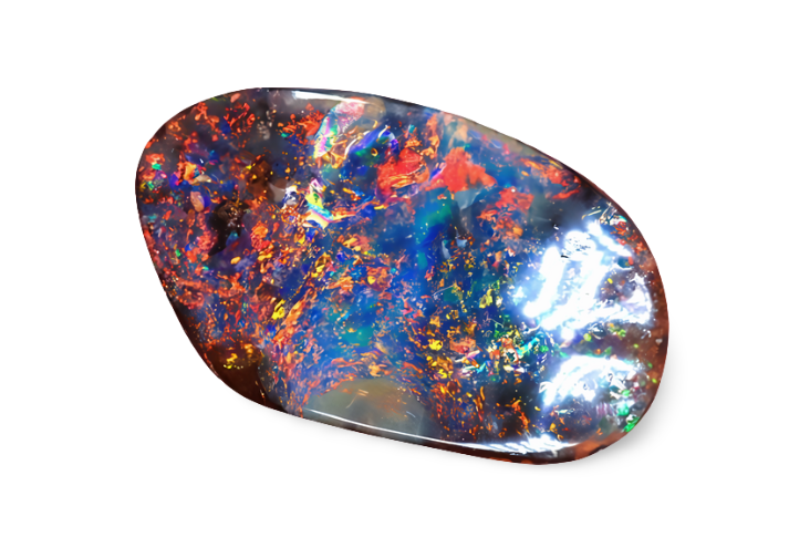 2.68CT GORGEOUS RAINBOW AUSTRALIAN BOULDER OPAL