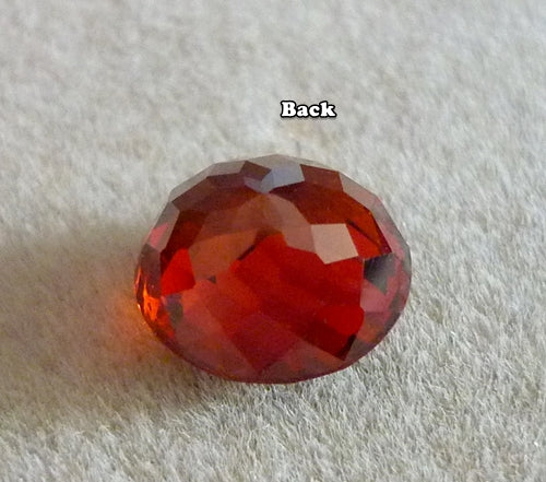 2.78CT 優れた美しい 100% 天然オレンジレッド スペサタイト