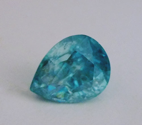 2.94CT 優れたビッグペアー 100% 天然ブルージルコン
