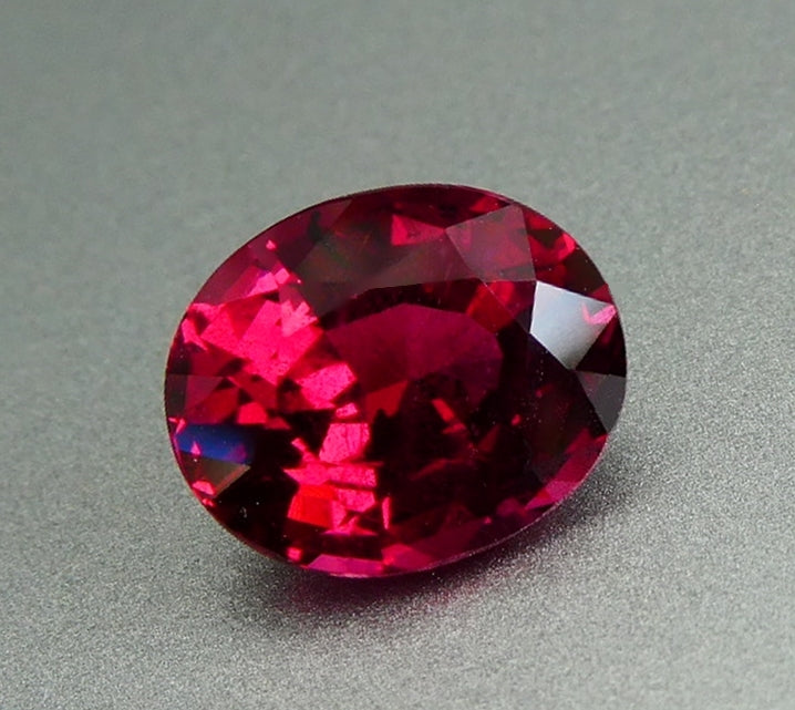 3.48CT EXCELLENT HUGE OVAL 100% NATURAL PURPLE PINK RED UMBALITE