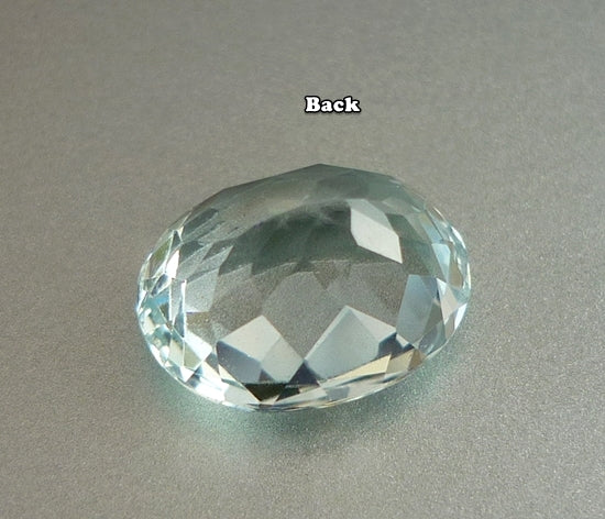 3.63CT EXCELLENT HUGE OVAL SANTAMARIA BLUE 100% NATURAL AQUAMARINE