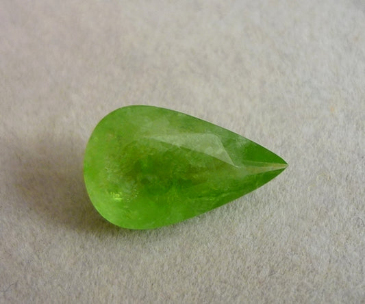 4.40CT UNHEATED HUGE 100% NATURAL GREEN COPPER BEARING PARAIBA TOURMALINE