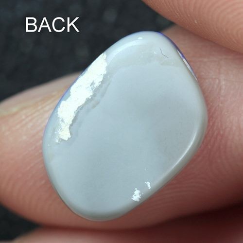 4.50CT NATURAL LIGHTNING RIDGE AUSTRALIAN SEMI BLACK CRYSTAL OPAL