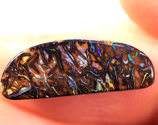5.15CT EXCELLENT HUGE 100% NATURAL BIG AUSTRALIAN BOULDER OPAL