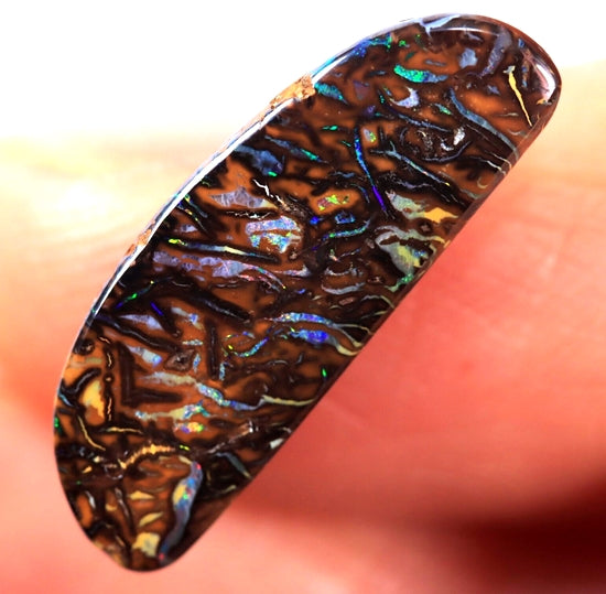 5.15CT EXCELLENT HUGE 100% NATURAL BIG AUSTRALIAN BOULDER OPAL
