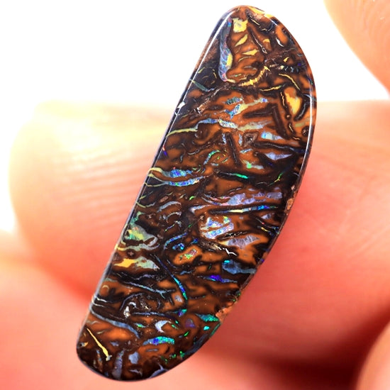 5.15CT EXCELLENT HUGE 100% NATURAL BIG AUSTRALIAN BOULDER OPAL