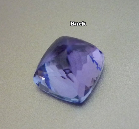 5.56CT UNTREATED LOUPE CLEAN 100% NATURAL VIOLET BLUE TANZANITE