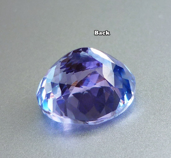 9.05CT CERTIFIED UNTREATED LOUPE CLEAN HUGE 100% NATURAL VIOLET BLUE TANZANITE