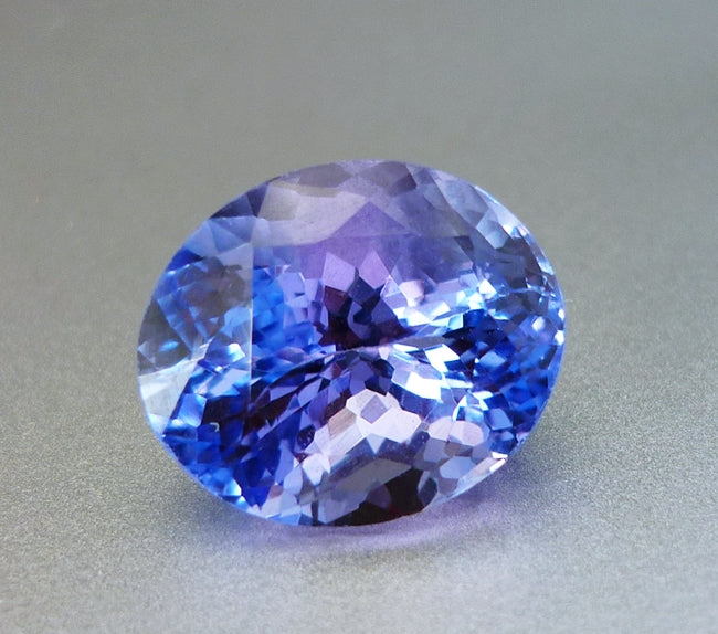 9.05CT CERTIFIED UNTREATED LOUPE CLEAN HUGE 100% NATURAL VIOLET BLUE TANZANITE