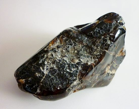911.50CT EXCELLENT HUGE POLISHED MEXICAN BLUE AMBER