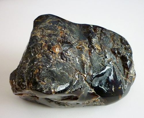 911.50CT EXCELLENT HUGE POLISHED MEXICAN BLUE AMBER