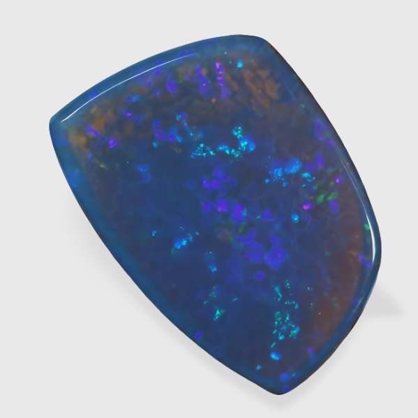 11.15CT NATURAL LIGHTNING RIDGE AUSTRALIA BLACK CRYSTAL OPAL