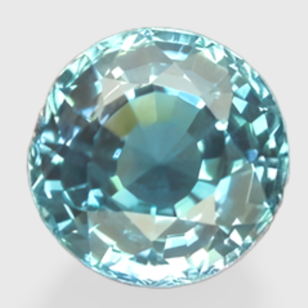 3.87CT 完璧な天然ブルージルコン