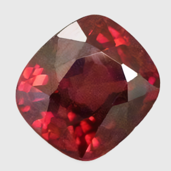 2.34CT 輝く天然赤みがかったピンク ジルコン
