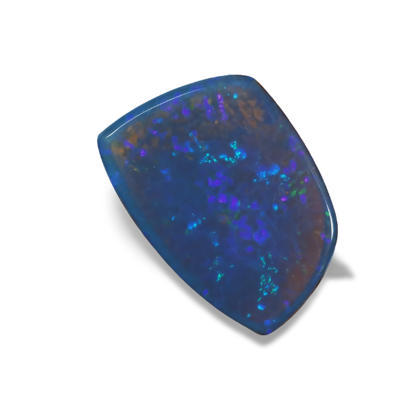 11.15CT NATURAL LIGHTNING RIDGE AUSTRALIA BLACK CRYSTAL OPAL
