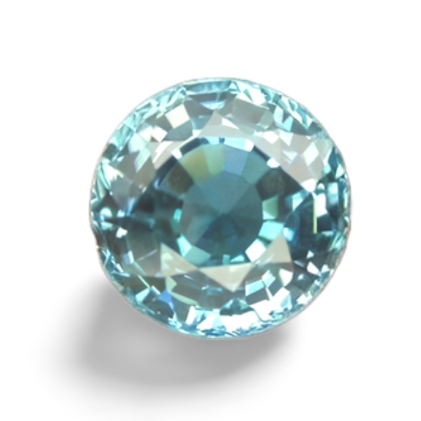 3.87CT 完璧な天然ブルージルコン